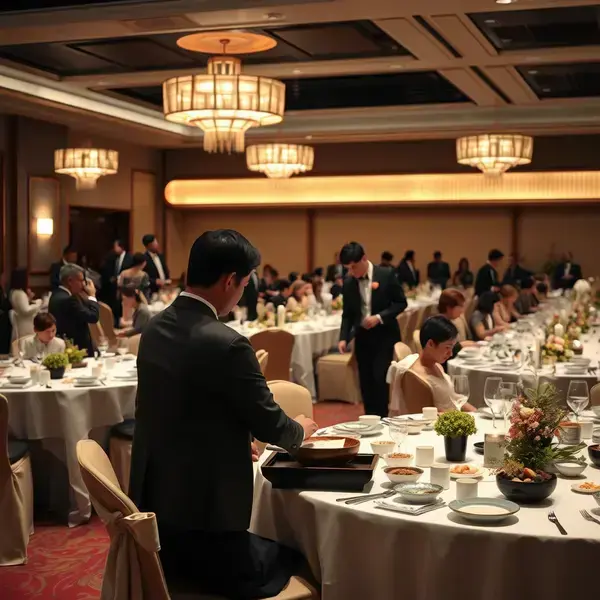 神戸のホテルでの披露宴