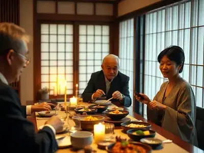 芦屋のお宅での記念日ディナー