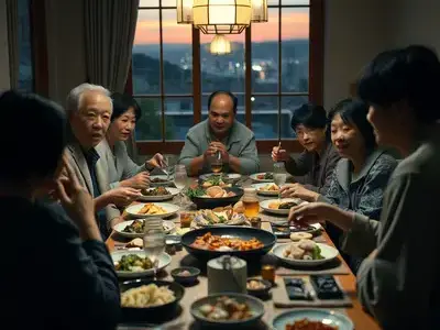 箕面の别墅でのホームパーティ