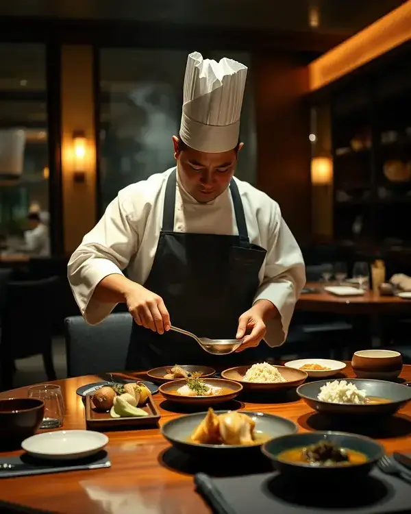 出張ケータリングの様子