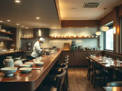 カウンターの様子